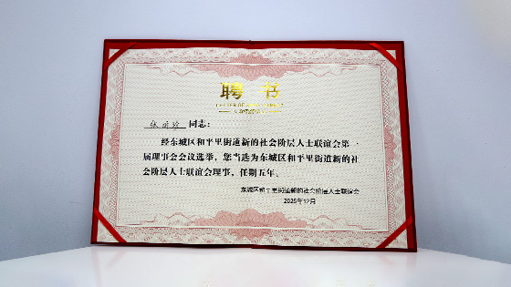 社会阶层人士联谊会理事